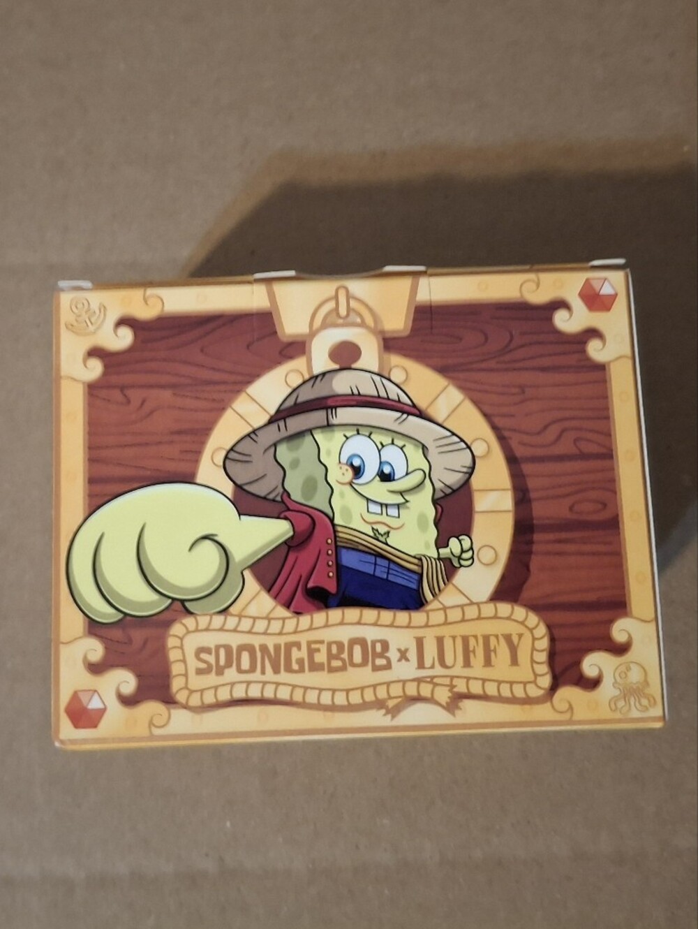 McDonalds 2026 SpongeBob SquarePants/One Piece Happy Meal Toy: Spongebob x Luffy